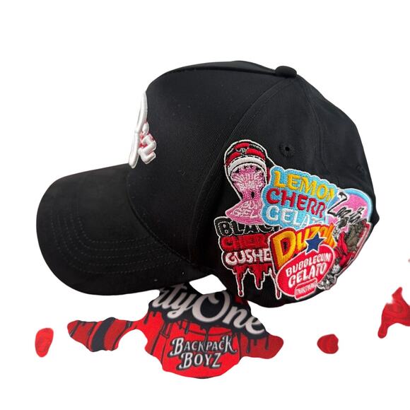 Thirty One X Backpack Boyz Gelato Black Adjustable Snapback Hat - Picture 8 of 13